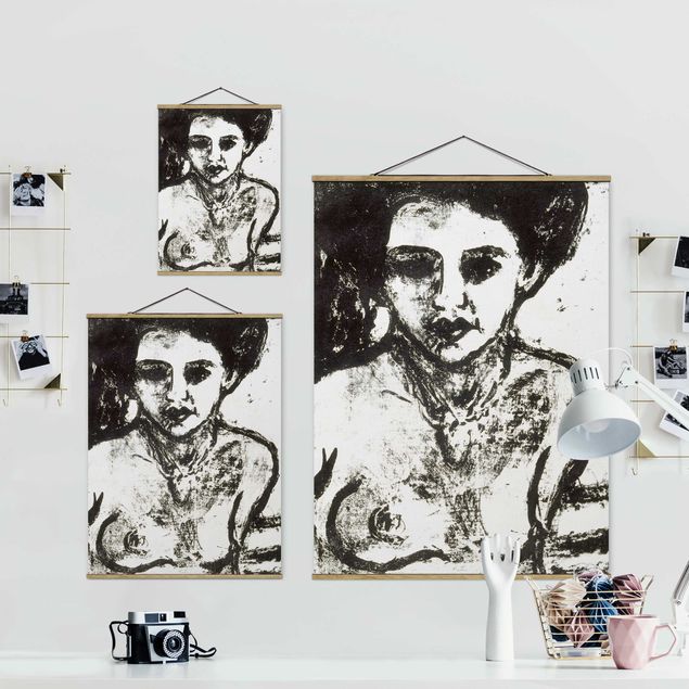 Artystyczne obrazy Ernst Ludwig Kirchner - dziecko artysty