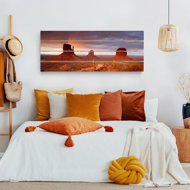 Obrazy na ścianę Monument Valley o zachodzie słońca