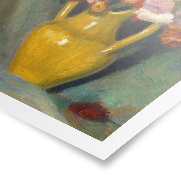 Obrazy martwa natura Otto Modersohn - Kolorowy bukiet kwiatów