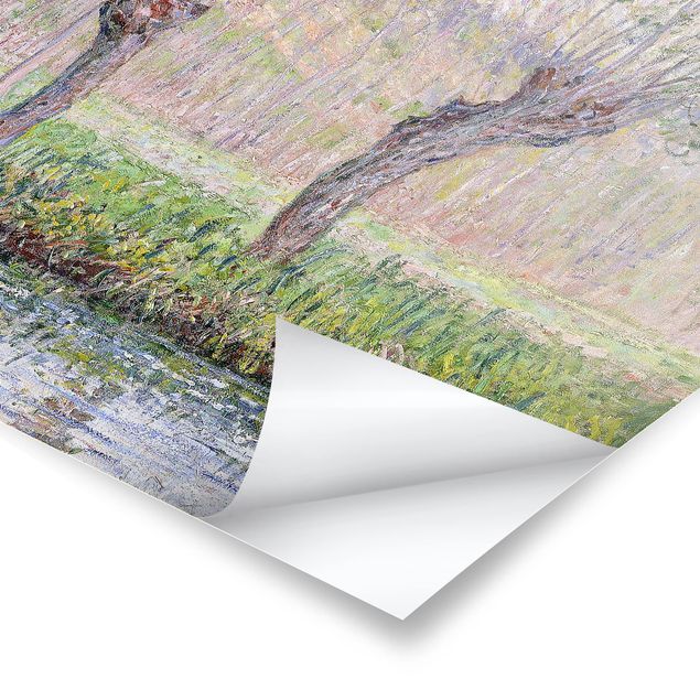 Obrazy natura Claude Monet - Drzewa wierzbowe na wiosnę