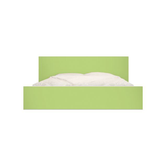 Okleina meblowa IKEA - Malm łóżko 140x200cm - Kolor wiosenna zieleń