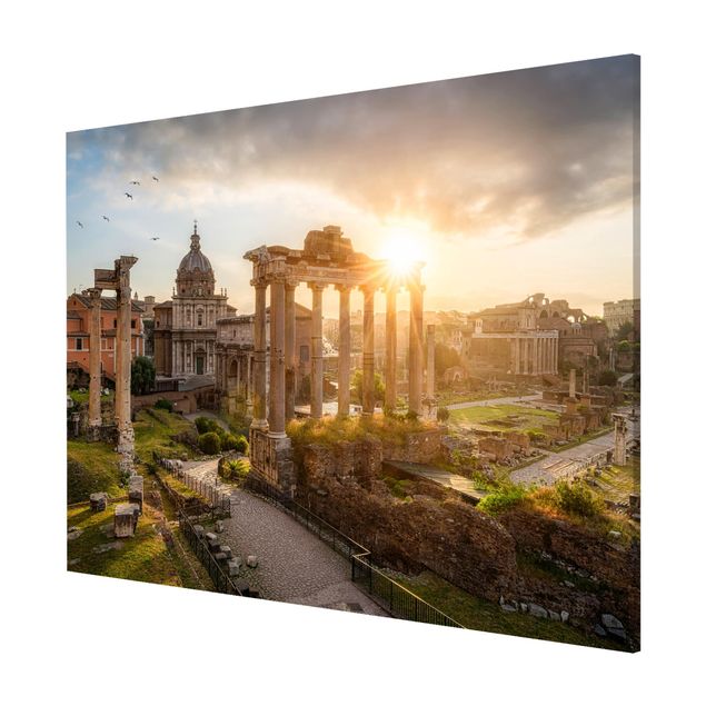 Nowoczesne obrazy Forum Romanum o wschodzie słońca