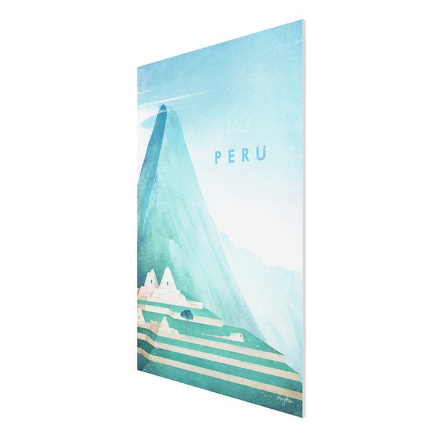 Obrazy góry Plakat podróżniczy - Peru