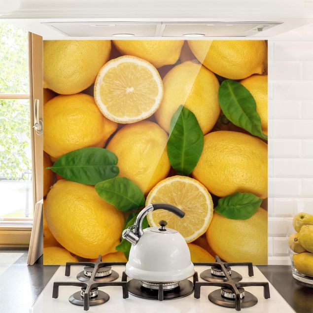 Dekoracja do kuchni soczyste cytryny