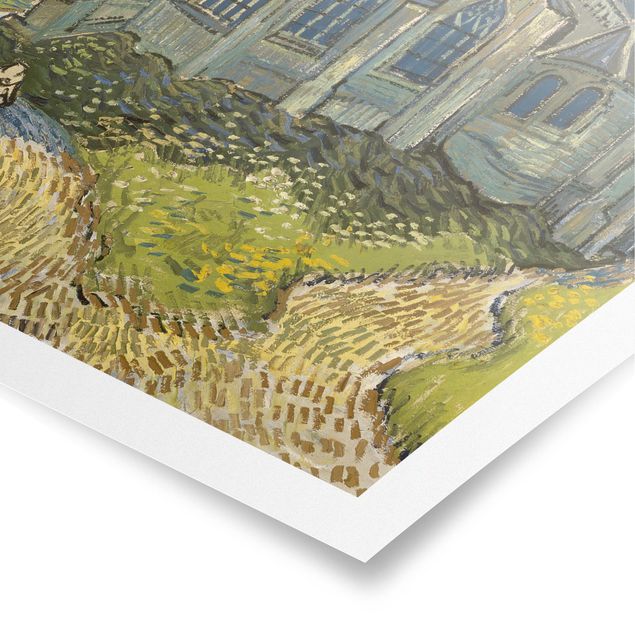 Postimpresjonizm obrazy Vincent van Gogh - Kościół w Auvers-sur-Oise