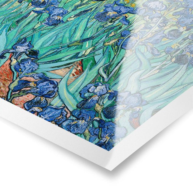 Obraz z niebieskim Vincent van Gogh - Iris
