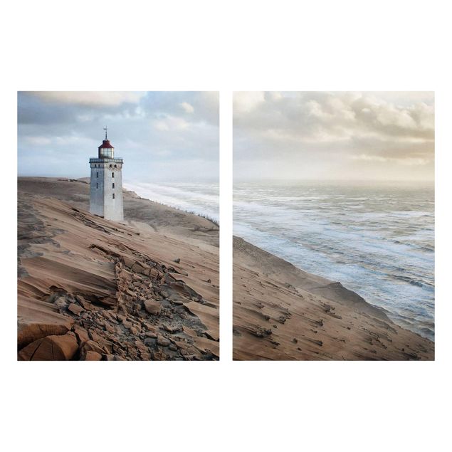 Obrazy na ścianę krajobrazy Latarnia morska w Danii