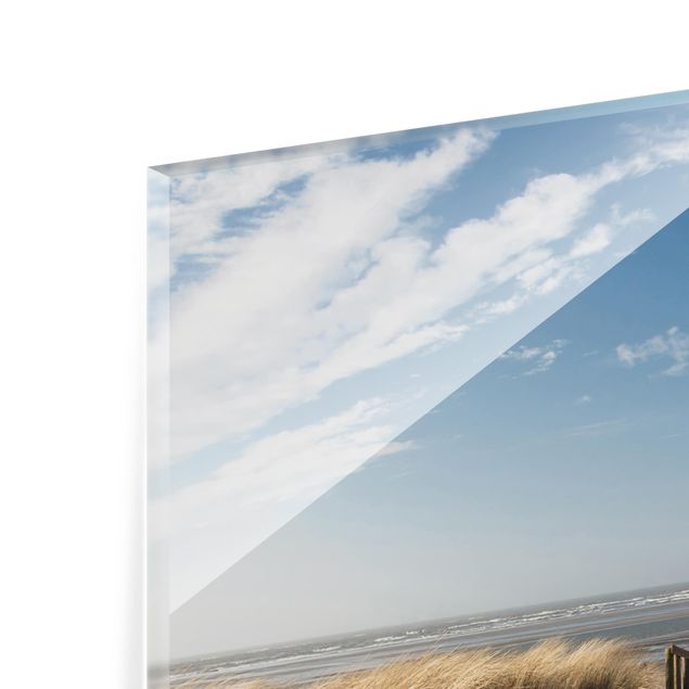 Panel szklany do kuchni - Plaża nad Morzem Bałtyckim
