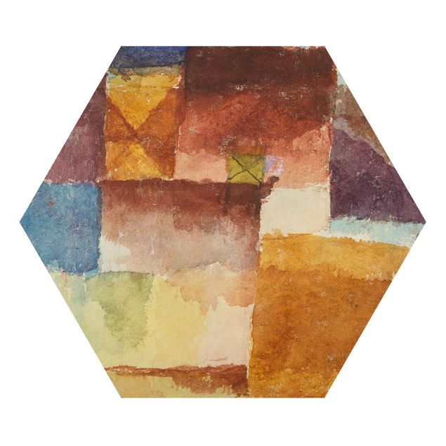 Obraz brązowy Paul Klee - Nieużytki