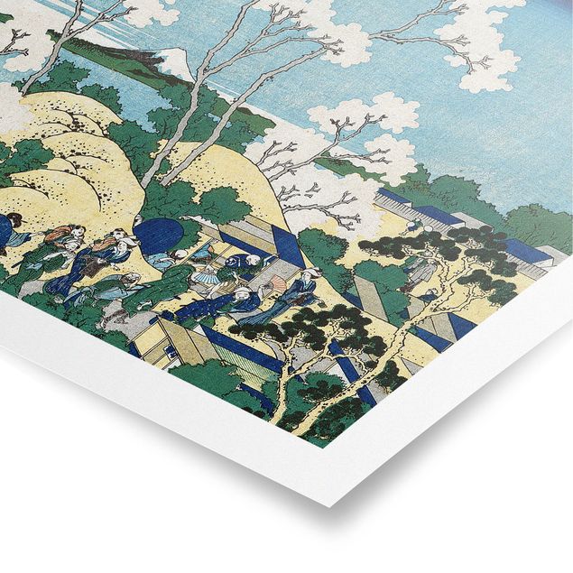 Obraz vintage Katsushika Hokusai - Fudżi z Gotenyamy