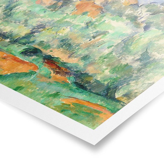 Obrazy krajobraz Paul Cézanne - Dom na wzgórzu