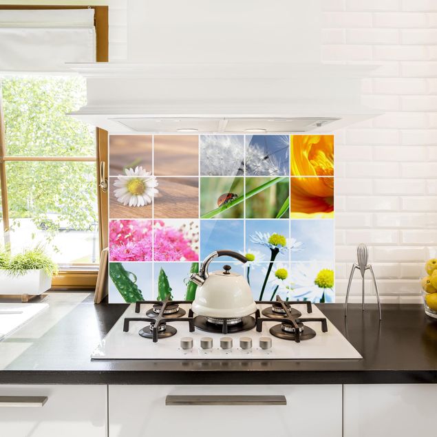 Panel szklany do kuchni Spring Impression