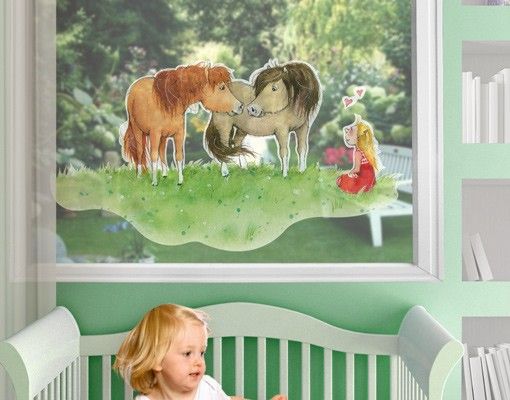 Folia okienna dla dzieci Liese i Lotte