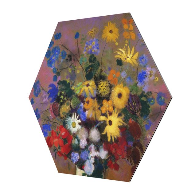 Obrazy Odilon Redon - Kwiaty w wazonie