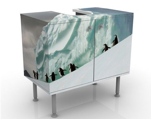 Szafka pod umywalkę Pingwiny arktyczne