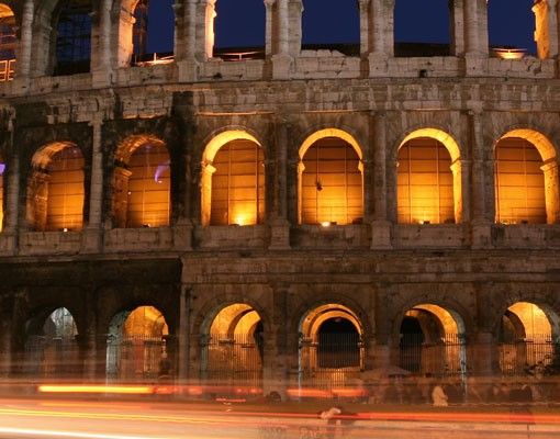 Szafka pod umywalkę - Colosseum w Rzymie nocą