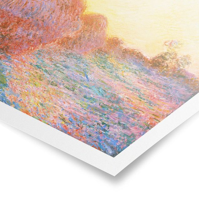 Obrazy na ścianę krajobrazy Claude Monet - Straw Ricks