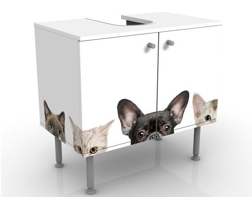 Szafka pod umywalkę - Koty z psimi oczami