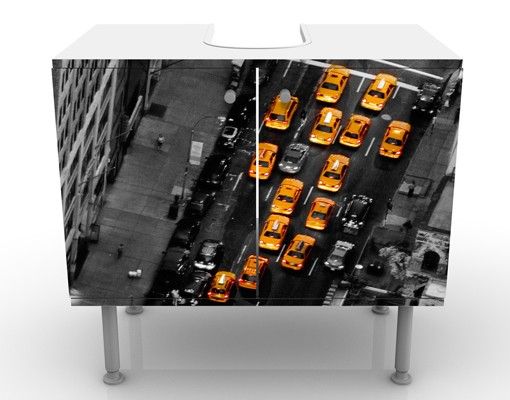 Szafka pod umywalkę - Światła taksówki Manhattan