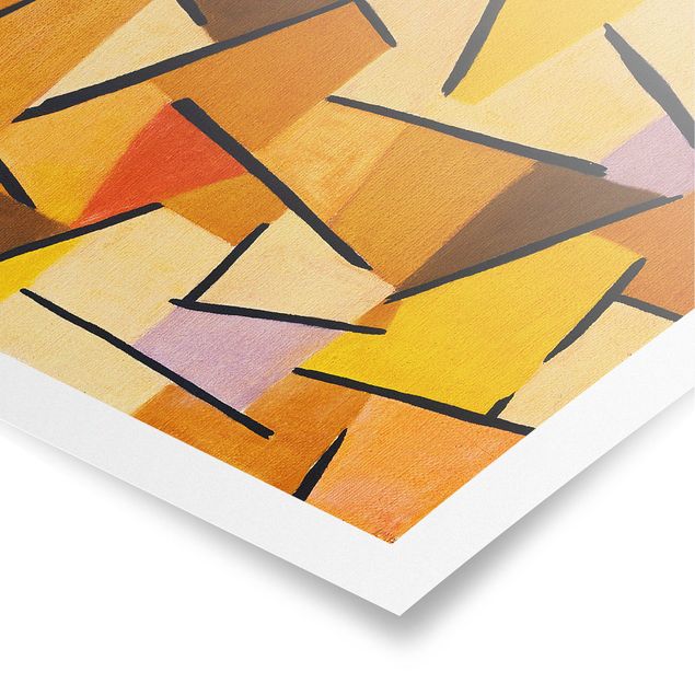 Plakaty abstrakcja Paul Klee - Zharmonizowane zmagania