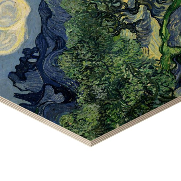 Reprodukcje Vincent van Gogh - Drzewa oliwne