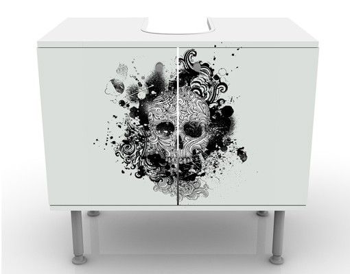 Szafka pod umywalkę - Skull