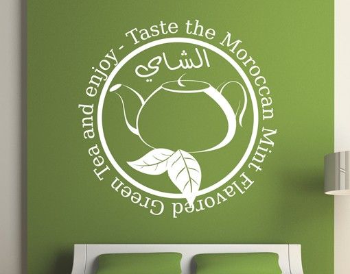 Dekoracja do kuchni Nr 1428 Herbata marokańska