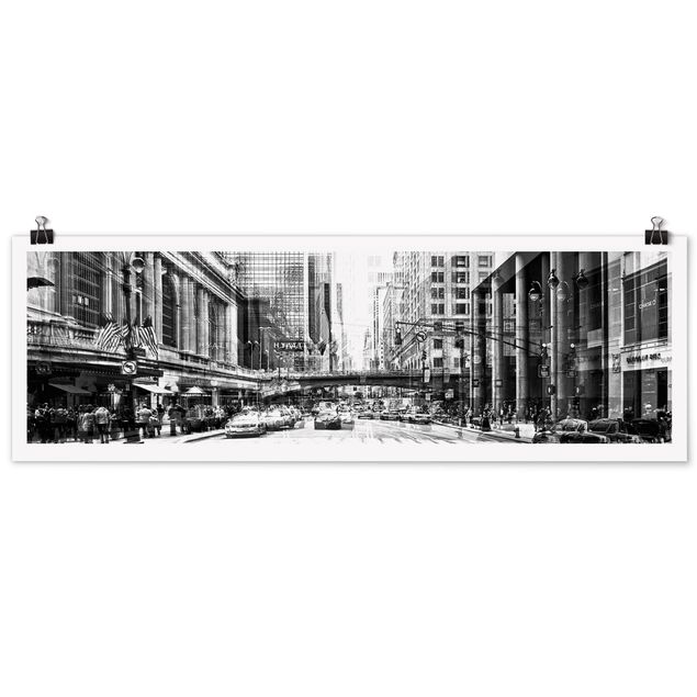 Obrazy Nowy Jork NYC Urban czarno-biały