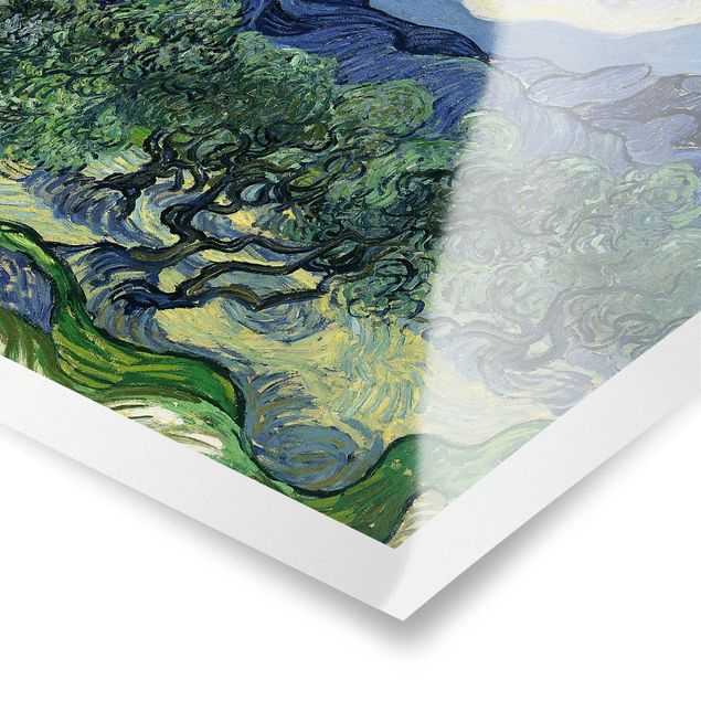 Obrazy na ścianę krajobrazy Vincent van Gogh - Drzewa oliwne