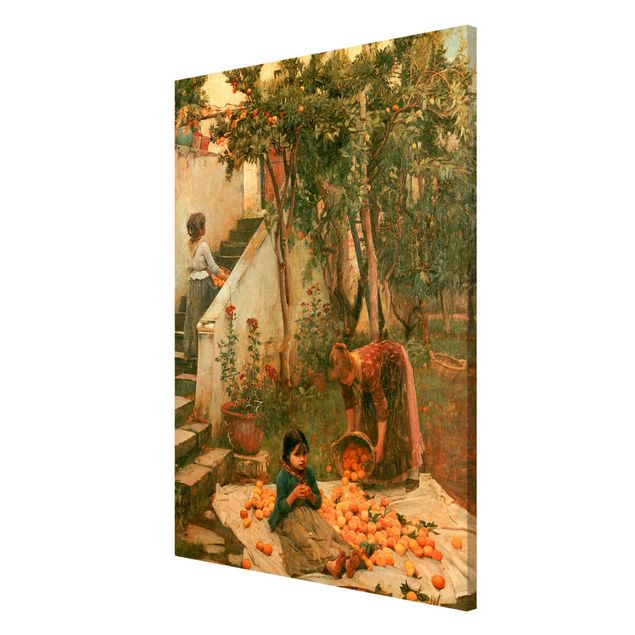 Nowoczesne obrazy John William Waterhouse - The Orange Pickers