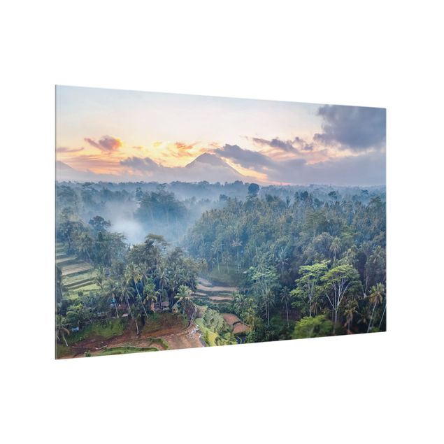 Panel szklany do kuchni Krajobraz na Bali