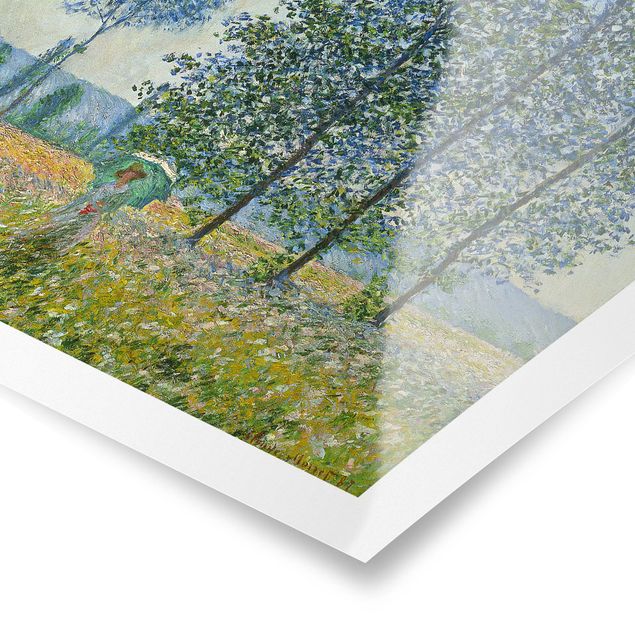Obrazy krajobraz Claude Monet - Pola na wiosnę