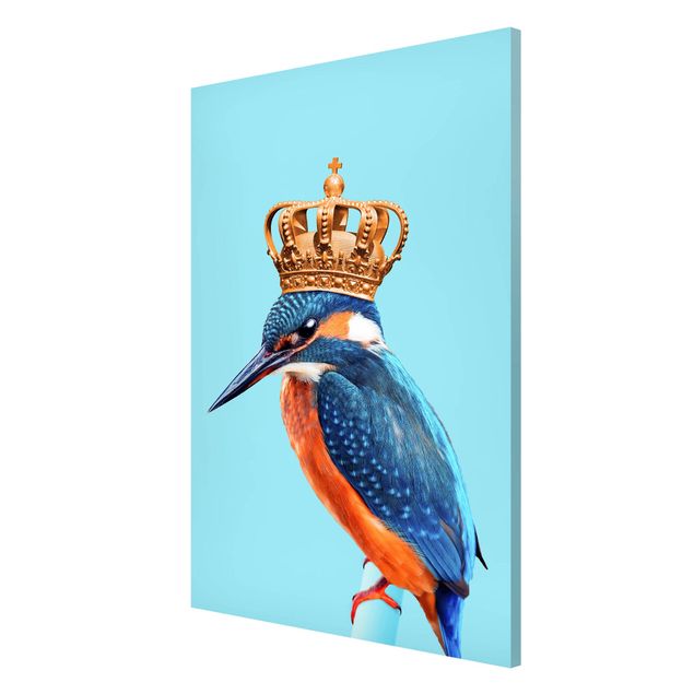 Nowoczesne obrazy Lodowy ptak z koroną