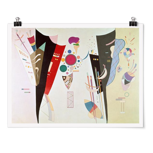 Obrazy abstrakcja Wassily Kandinsky - Wzajemna harmonia