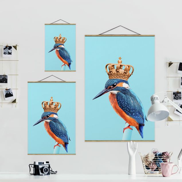 Obrazy artystów Lodowy ptak z koroną