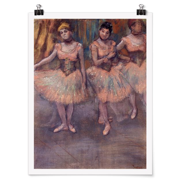 Obrazy nowoczesne Edgar Degas - Tancerze przed ćwiczeniami
