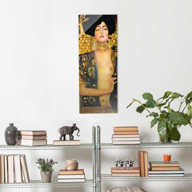 Obrazy na szkle portret Gustav Klimt - Judyta I