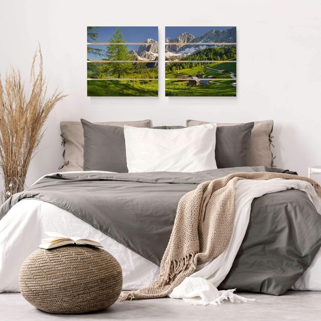Rainer Mirau obrazy Styria Alpejska łąka