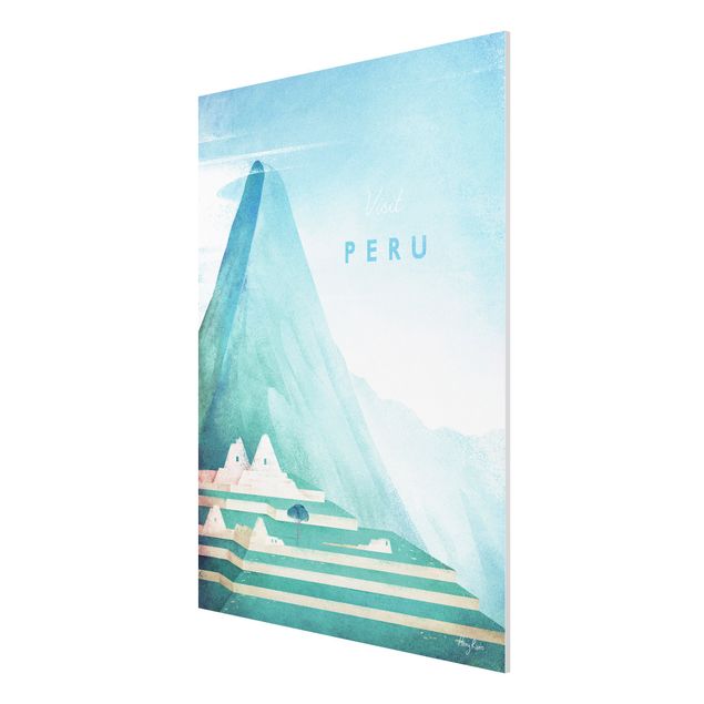 Obrazy góry Plakat podróżniczy - Peru