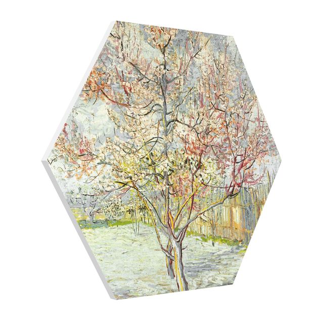 Obrazy impresjonistyczne Vincent van Gogh - Kwitnące drzewa brzoskwiniowe