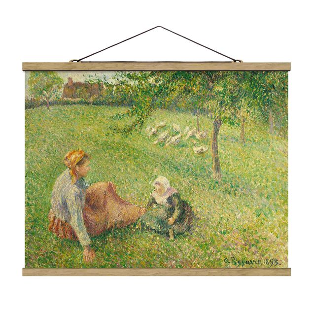 Obrazy impresjonizm Camille Pissarro - Pasterz gęsi