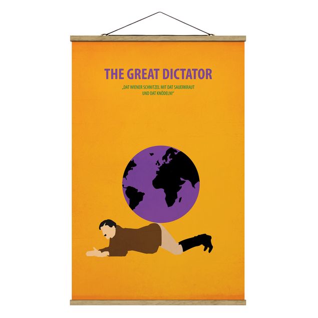 Obrazy portret Plakat filmowy Wielki dyktator