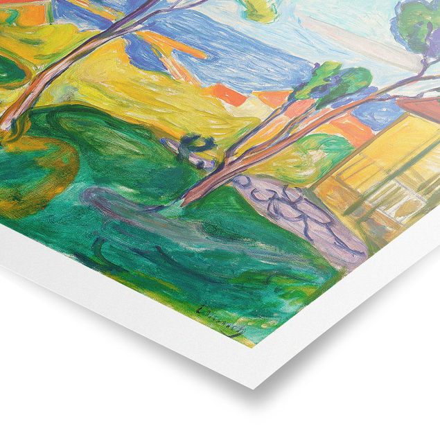 Morze obraz Edvard Munch - Ogród
