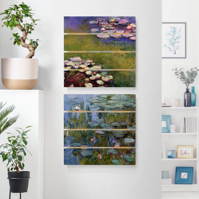 Obrazy impresjonizm Claude Monet - Zestaw lilii wodnych