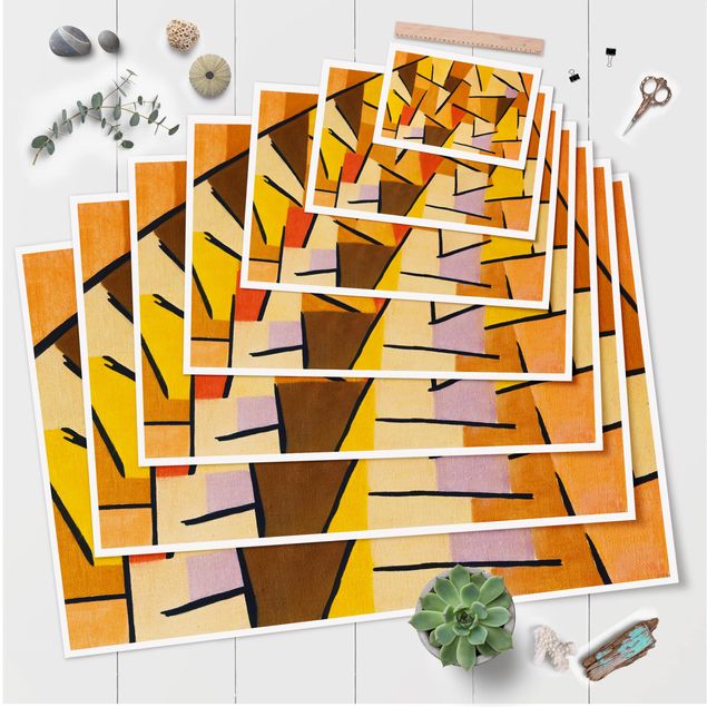 Plakaty Paul Klee - Zharmonizowane zmagania