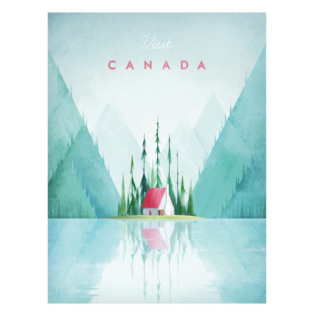 Obrazy do salonu nowoczesne Plakat podróżniczy - Kanada