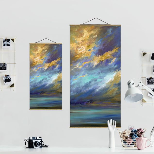 Obrazy na ścianę krajobrazy Niebo nad wybrzeżem