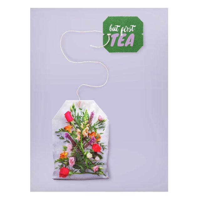 Nowoczesne obrazy herbata kwiatowa