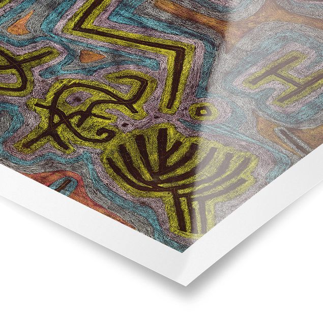 Abstrakcja plakat Paul Klee - Catharsis