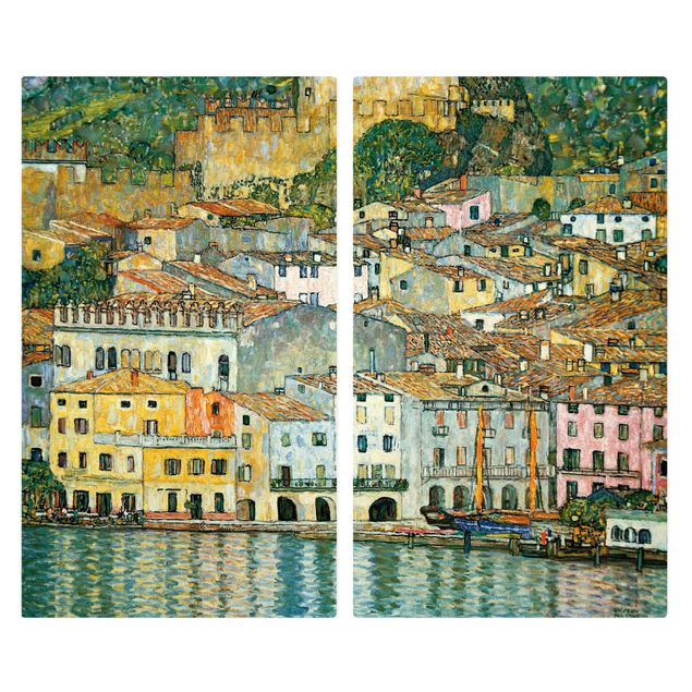 Reprodukcje dzieł sztuki Gustav Klimt - Malcesine nad jeziorem Garda